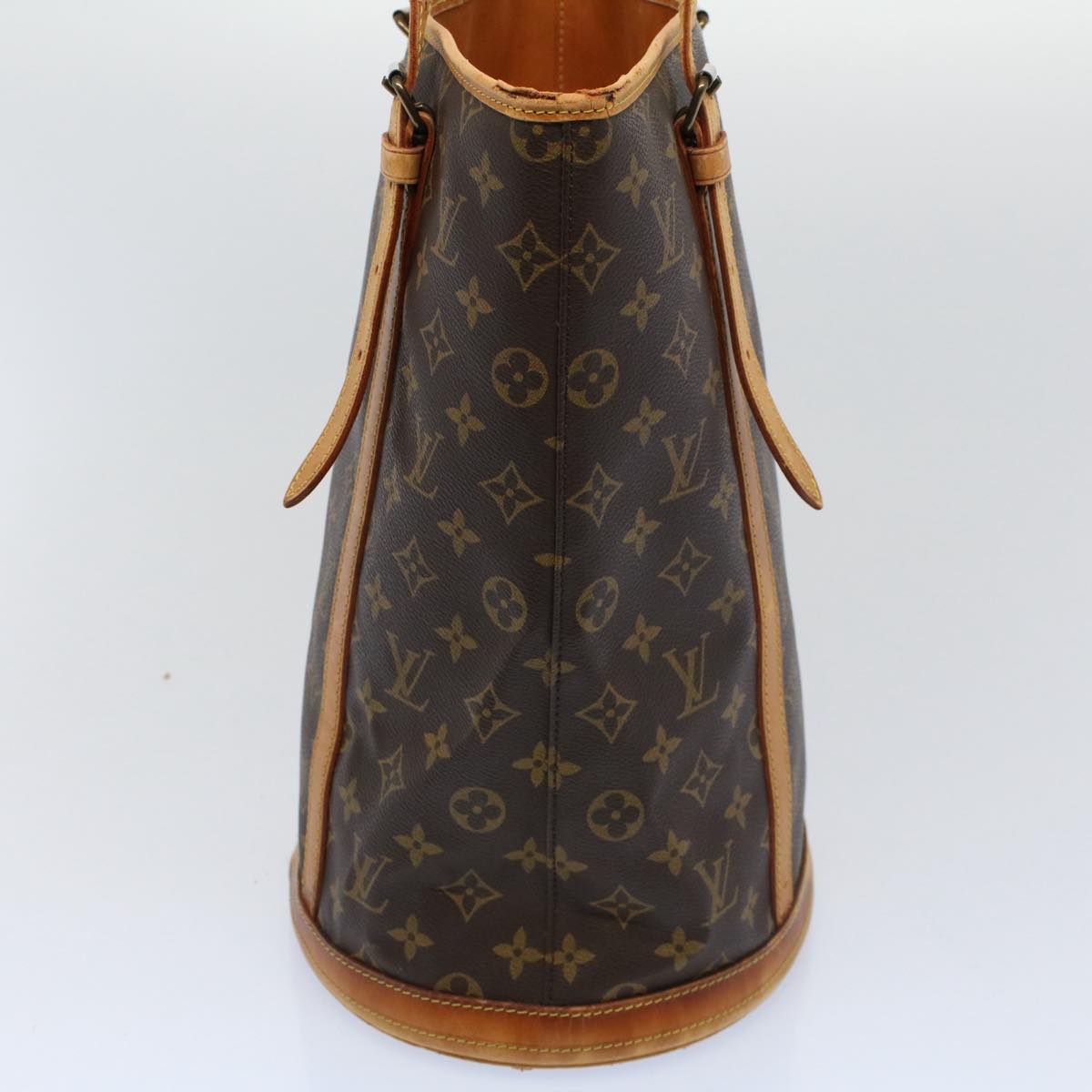 LOUIS VUITTON Monogram Bucket GM Shoulder Bag Vintage M42236 LV Auth yk9366