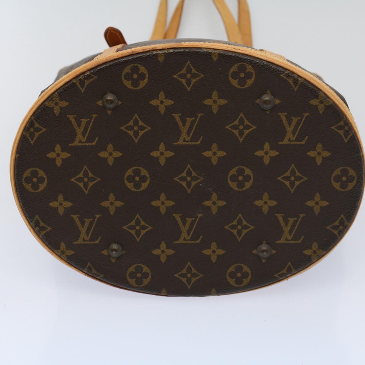 LOUIS VUITTON Monogram Bucket GM Shoulder Bag Vintage M42236 LV Auth yk9366