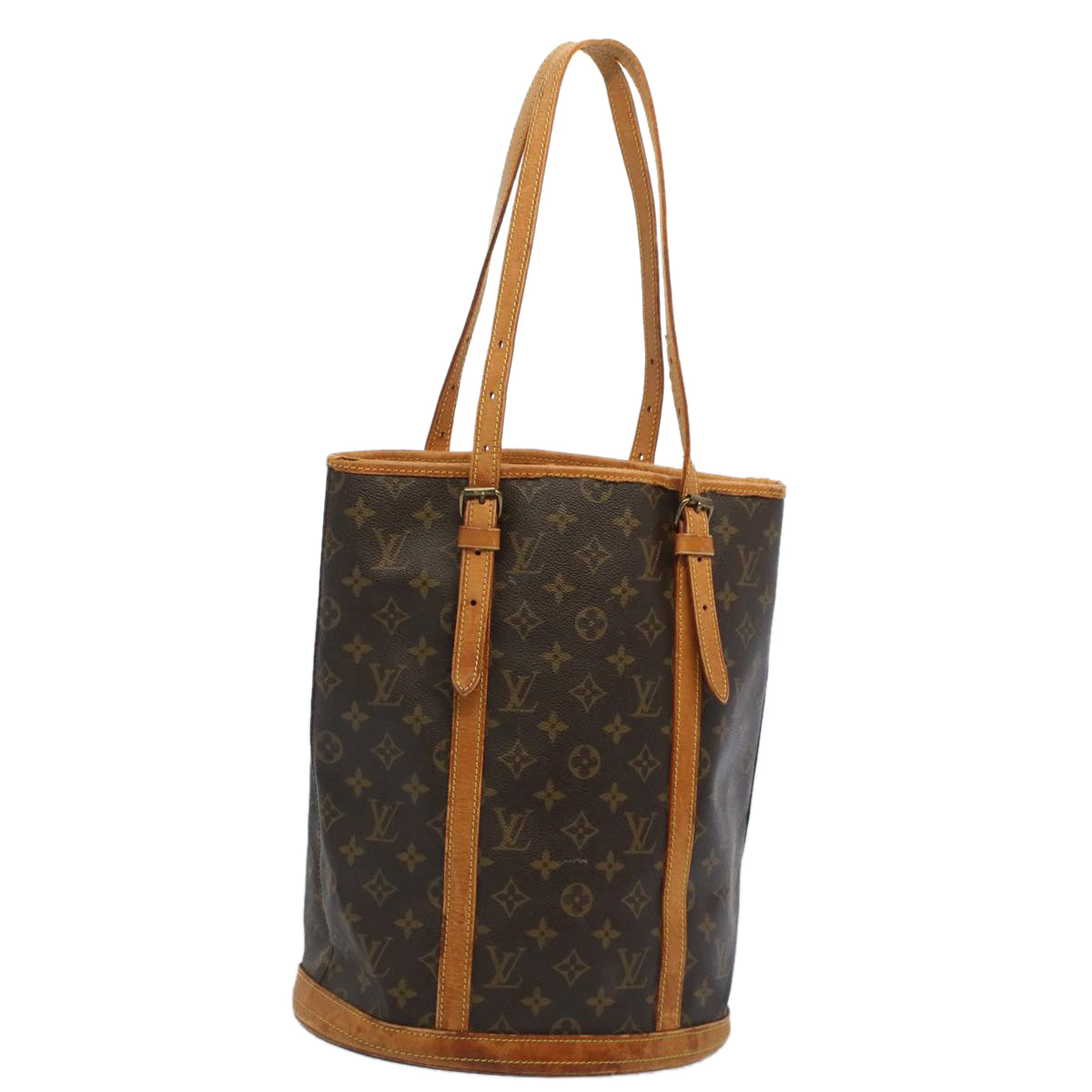 LOUIS VUITTON Monogram Bucket GM Shoulder Bag Vintage M42236 LV Auth yk9367