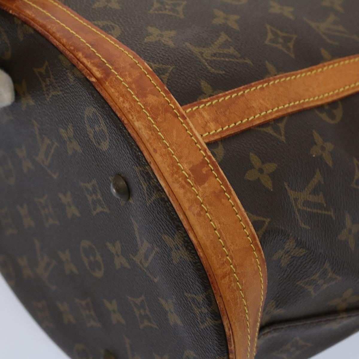 LOUIS VUITTON Monogram Bucket GM Shoulder Bag Vintage M42236 LV Auth yk9367