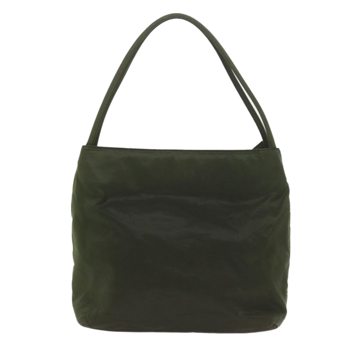 PRADA Shoulder Bag Nylon Khaki Auth yk9400 - 0