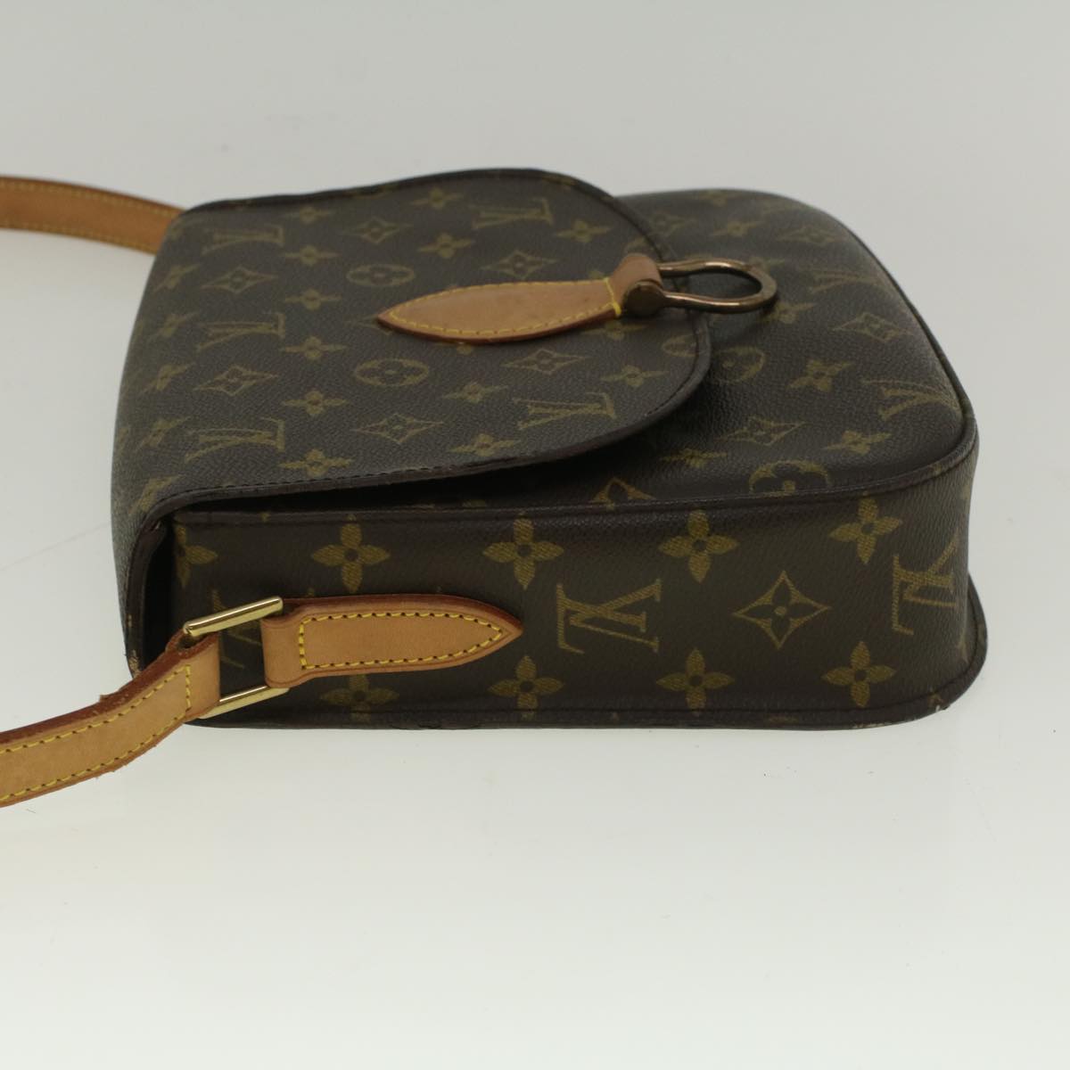 LOUIS VUITTON Monogram Saint Cloud GM Shoulder Bag M51242 LV Auth yk9407