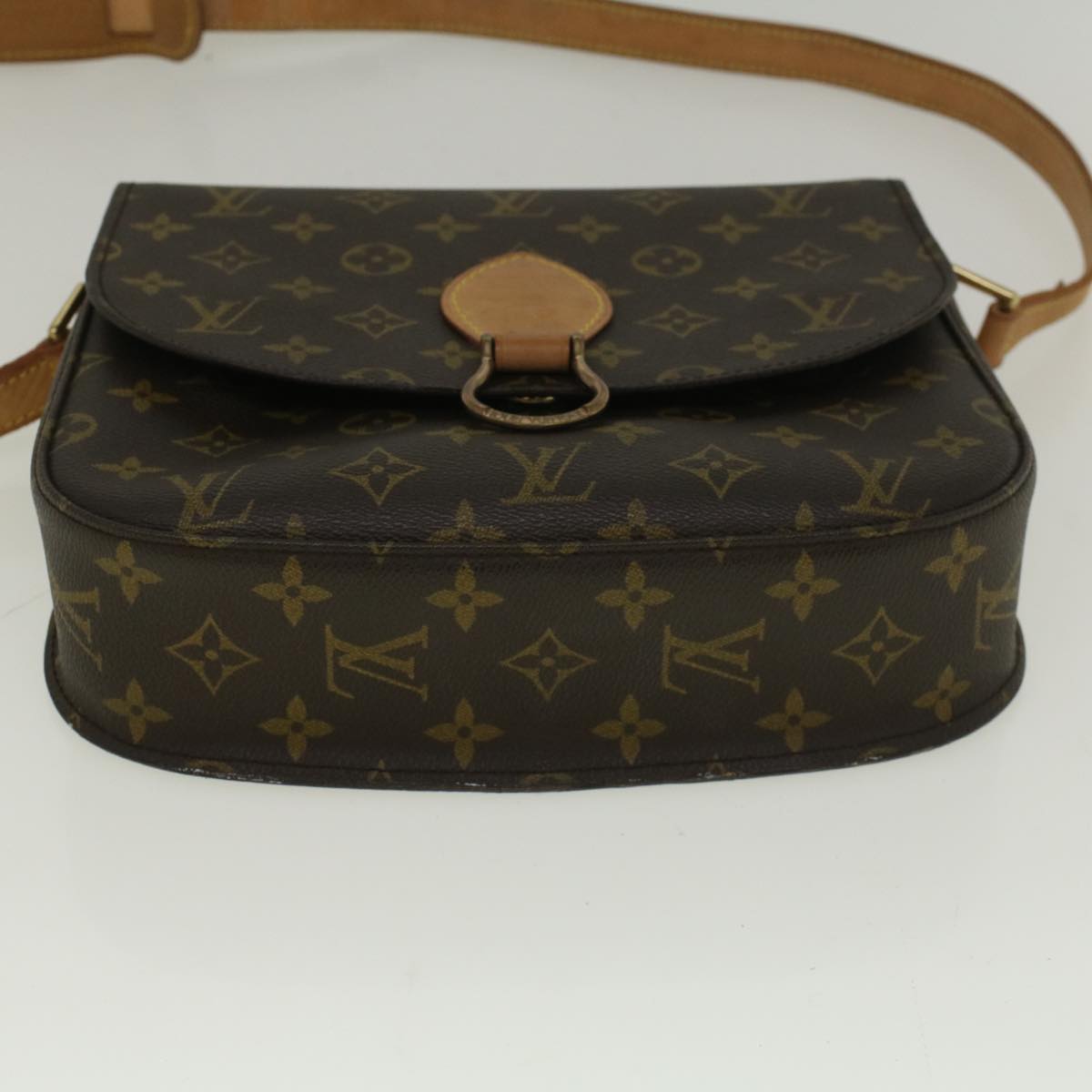 LOUIS VUITTON Monogram Saint Cloud GM Shoulder Bag M51242 LV Auth yk9407