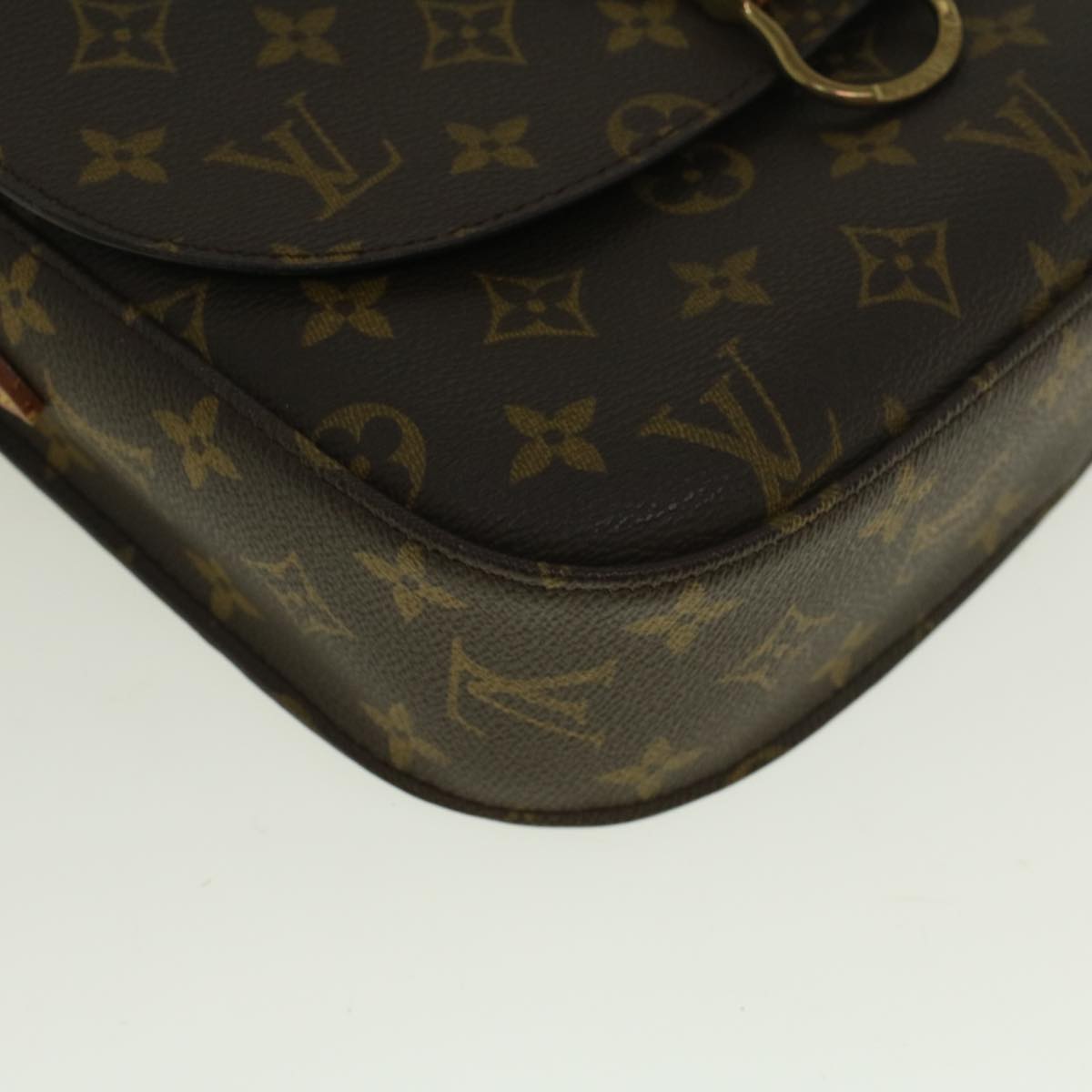 LOUIS VUITTON Monogram Saint Cloud GM Shoulder Bag M51242 LV Auth yk9431