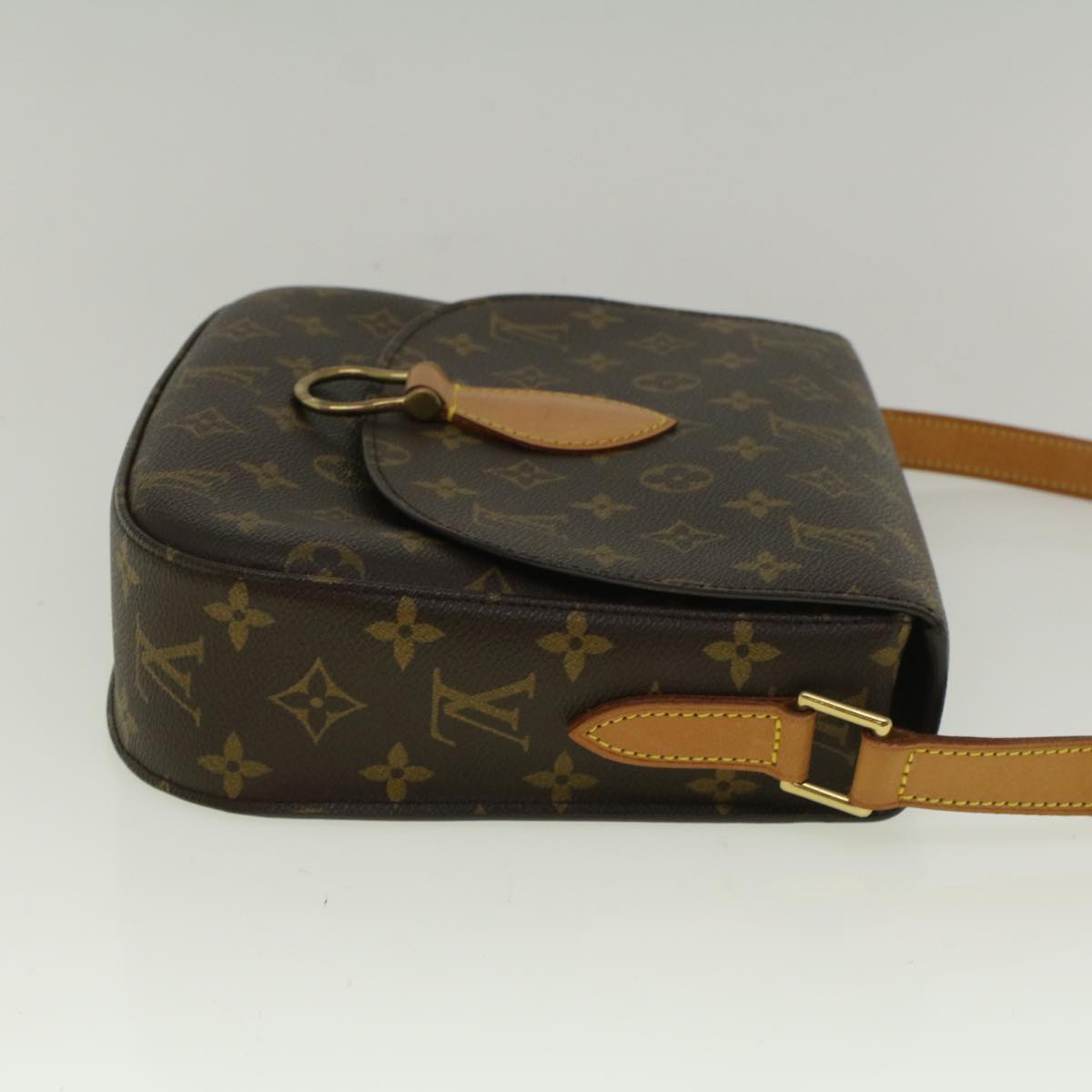 LOUIS VUITTON Monogram Saint Cloud GM Shoulder Bag M51242 LV Auth yk9431