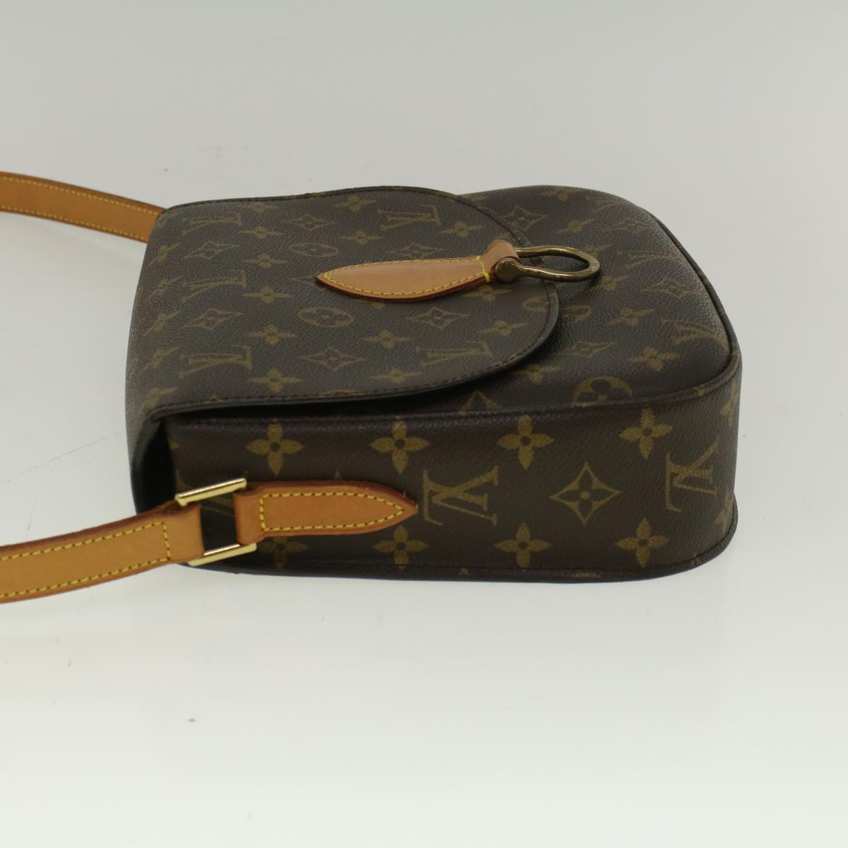 LOUIS VUITTON Monogram Saint Cloud GM Shoulder Bag M51242 LV Auth yk9431