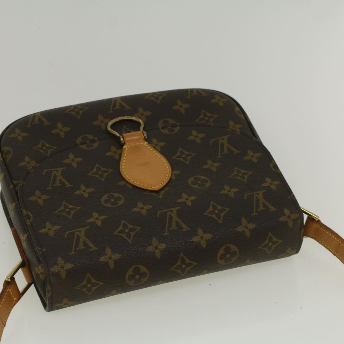 LOUIS VUITTON Monogram Saint Cloud GM Shoulder Bag M51242 LV Auth yk9431