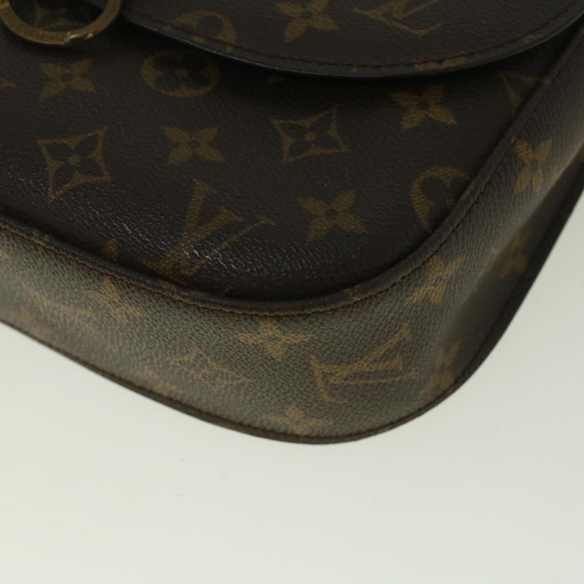 LOUIS VUITTON Monogram Saint Cloud GM Shoulder Bag M51242 LV Auth yk9443