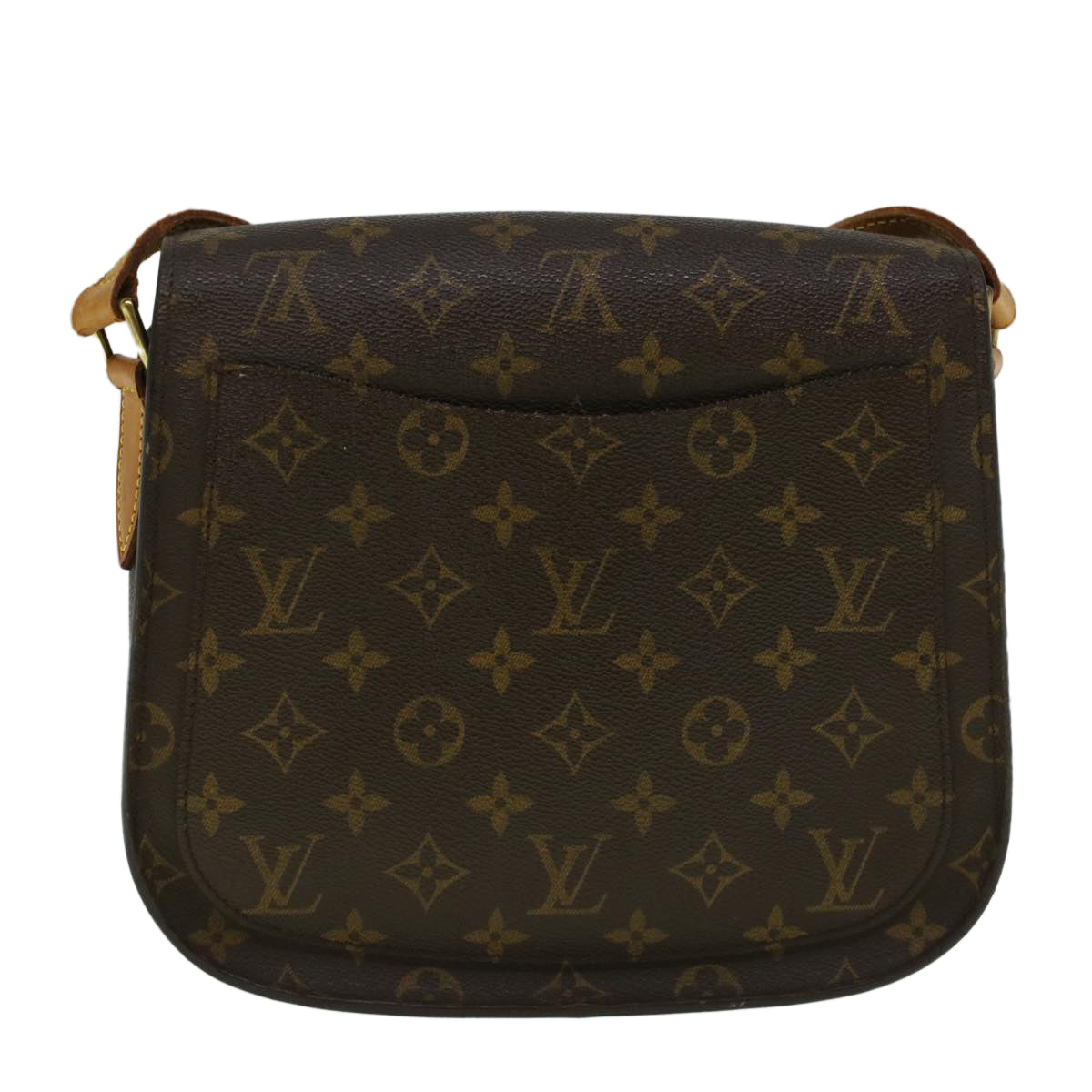 LOUIS VUITTON Monogram Saint Cloud GM Shoulder Bag M51242 LV Auth yk9443