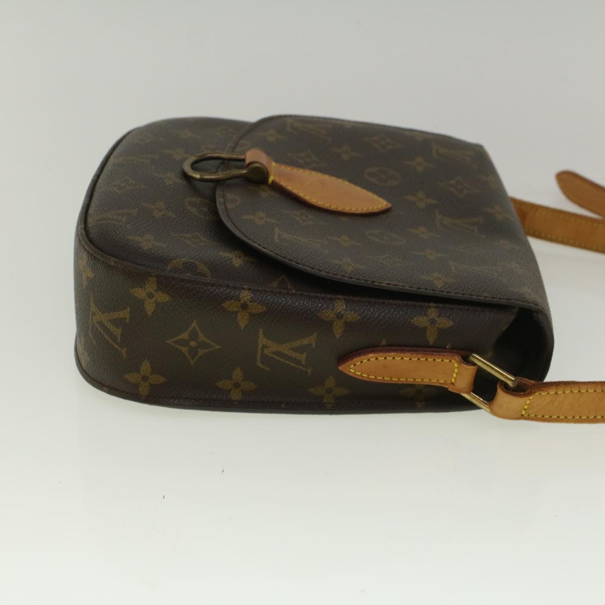 LOUIS VUITTON Monogram Saint Cloud GM Shoulder Bag M51242 LV Auth yk9443