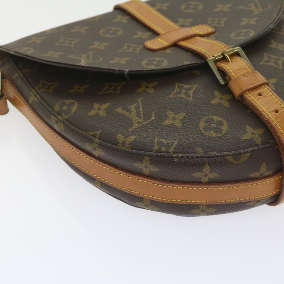 LOUIS VUITTON Monogram Chantilly GM Shoulder Bag L024 LV Auth yk9454