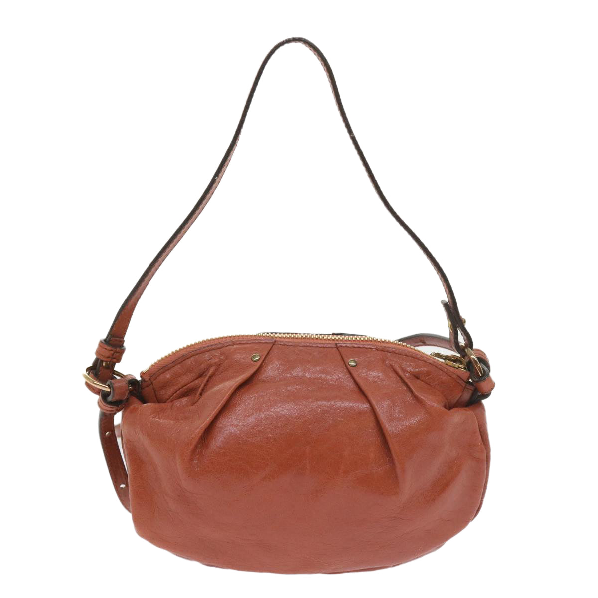Chloe Hand Bag Leather 2way Brown 03 12 99 65 Auth yk9497 - 0