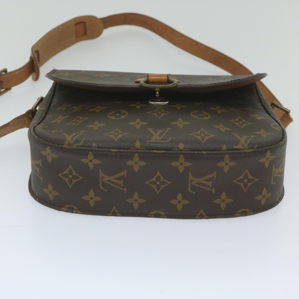 LOUIS VUITTON Monogram Saint Cloud GM Shoulder Bag M51242 LV Auth yk9500