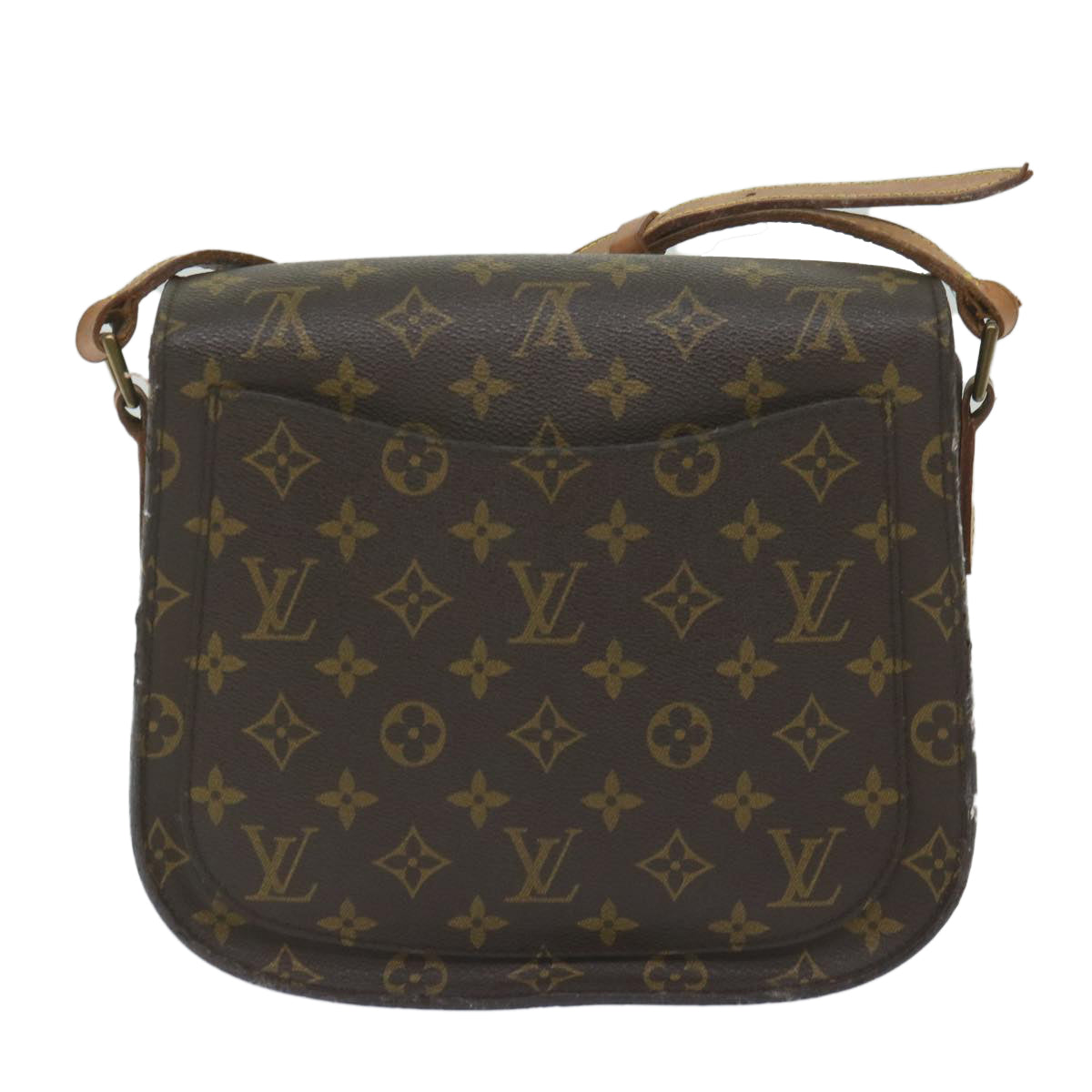 LOUIS VUITTON Monogram Saint Cloud GM Shoulder Bag M51242 LV Auth yk9500