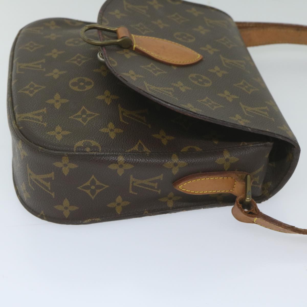 LOUIS VUITTON Monogram Saint Cloud GM Shoulder Bag M51242 LV Auth yk9500