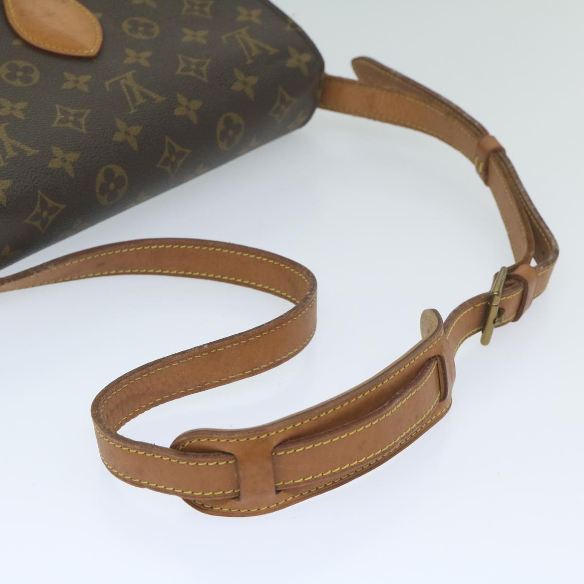 LOUIS VUITTON Monogram Saint Cloud GM Shoulder Bag M51242 LV Auth yk9500