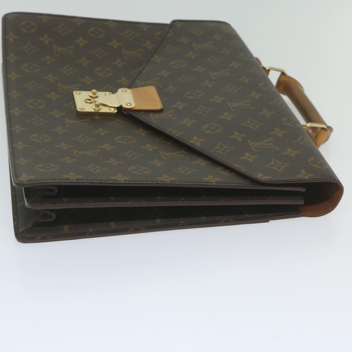 LOUIS VUITTON Monogram Serviette Conseiller Briefcase M53331 LV Auth yk9506