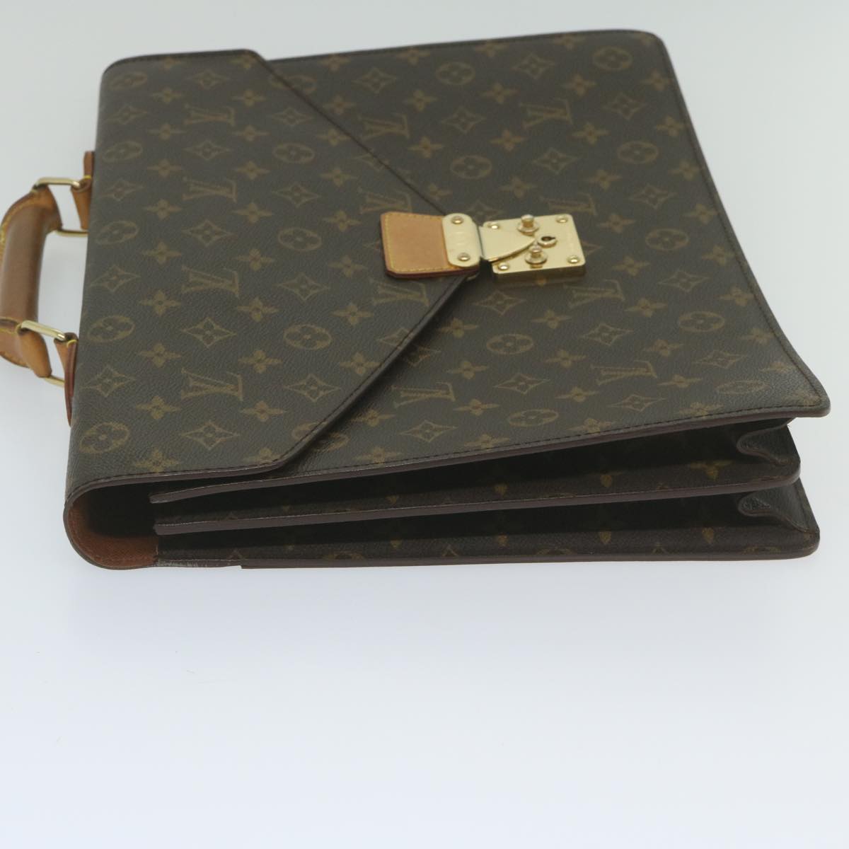 LOUIS VUITTON Monogram Serviette Conseiller Briefcase M53331 LV Auth yk9506