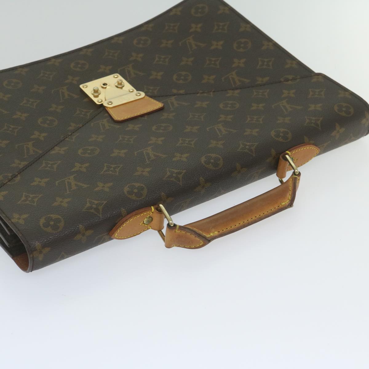 LOUIS VUITTON Monogram Serviette Conseiller Briefcase M53331 LV Auth yk9506