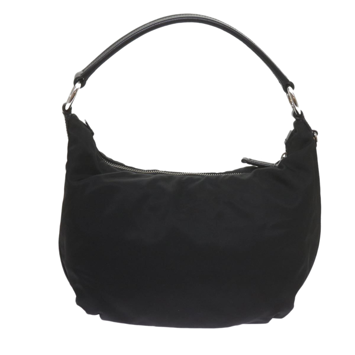 PRADA Shoulder Bag Nylon Black Auth yk9524