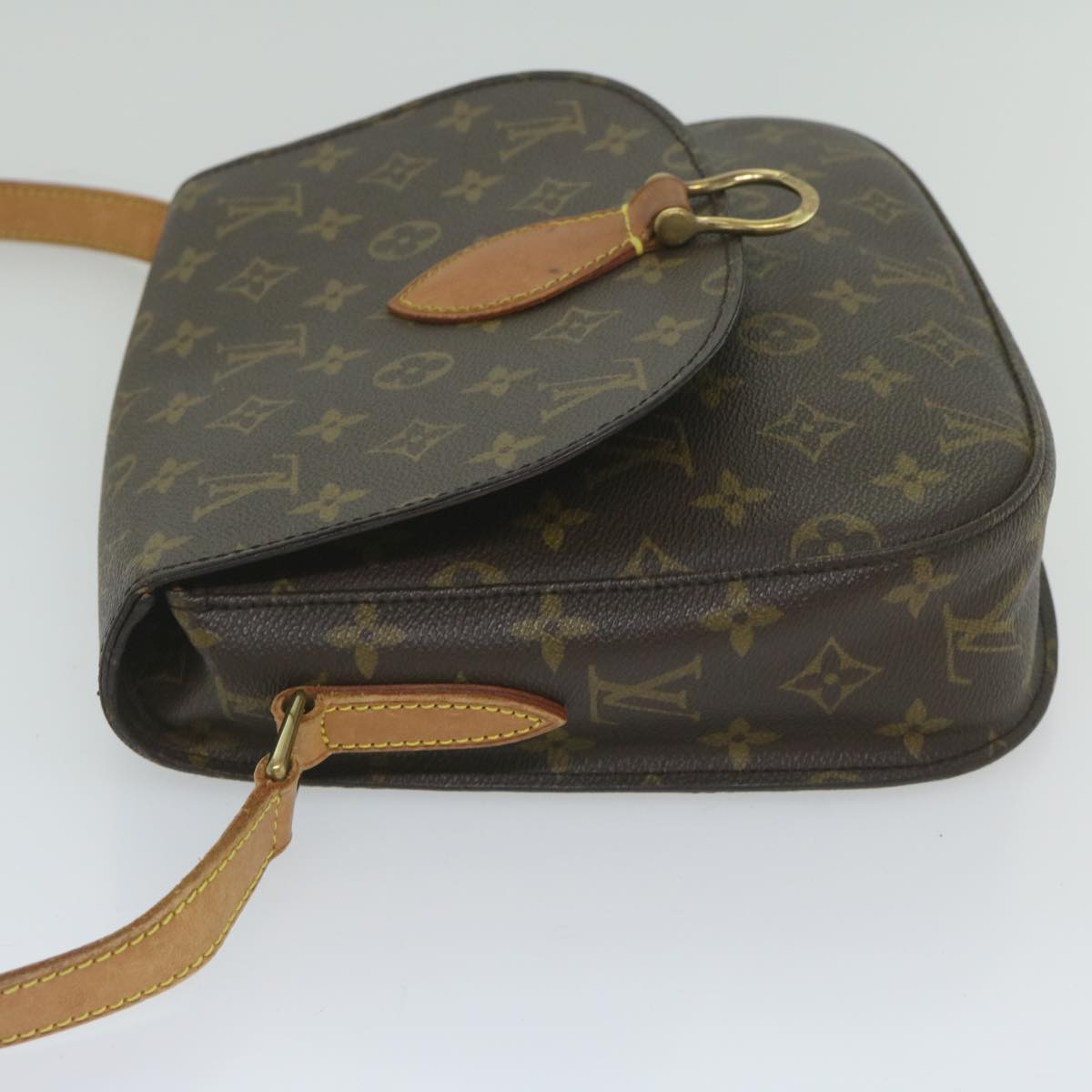 LOUIS VUITTON Monogram Saint Cloud GM Shoulder Bag M51242 LV Auth yk9526