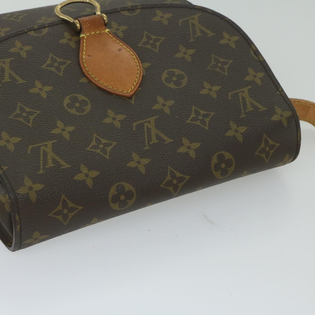 LOUIS VUITTON Monogram Saint Cloud GM Shoulder Bag M51242 LV Auth yk9526