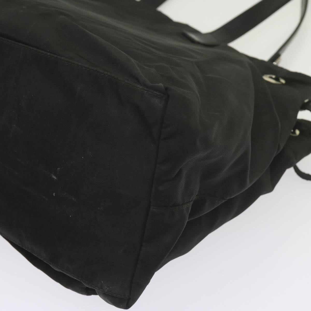 PRADA Shoulder Bag Nylon Black Auth yk9556