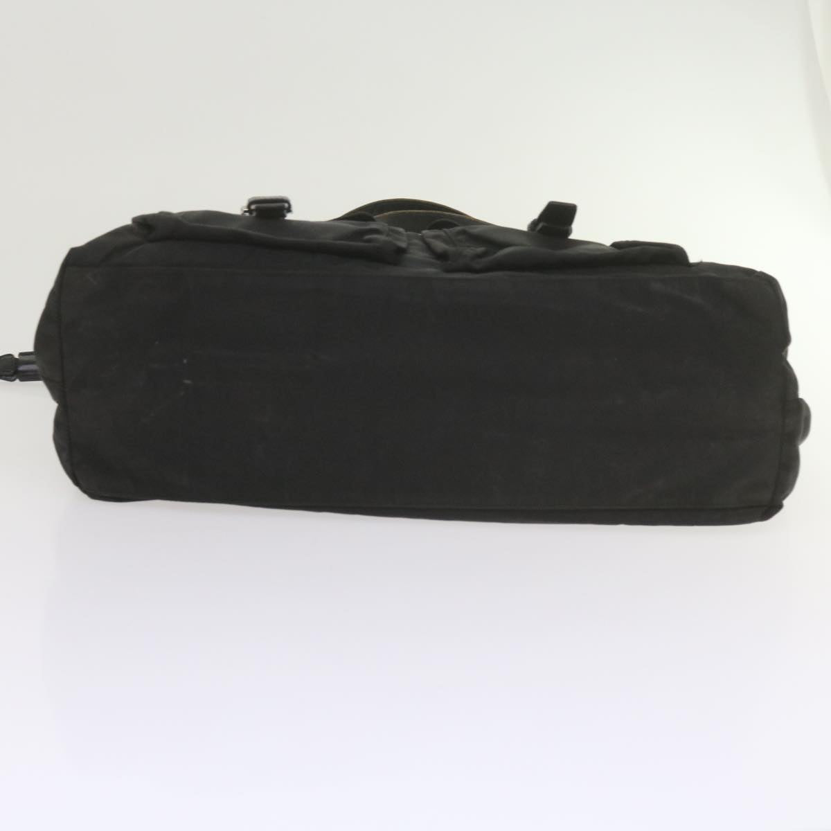 PRADA Shoulder Bag Nylon Black Auth yk9556