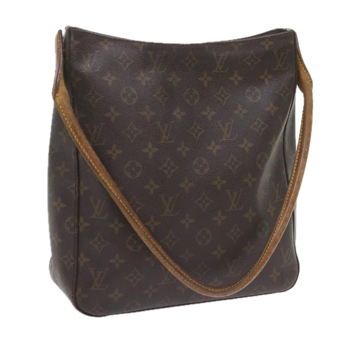 LOUIS VUITTON Monogram Looping GM Shoulder Bag M51145 LV Auth yk9562