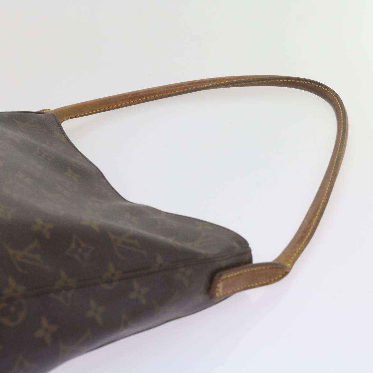 LOUIS VUITTON Monogram Looping GM Shoulder Bag M51145 LV Auth yk9562