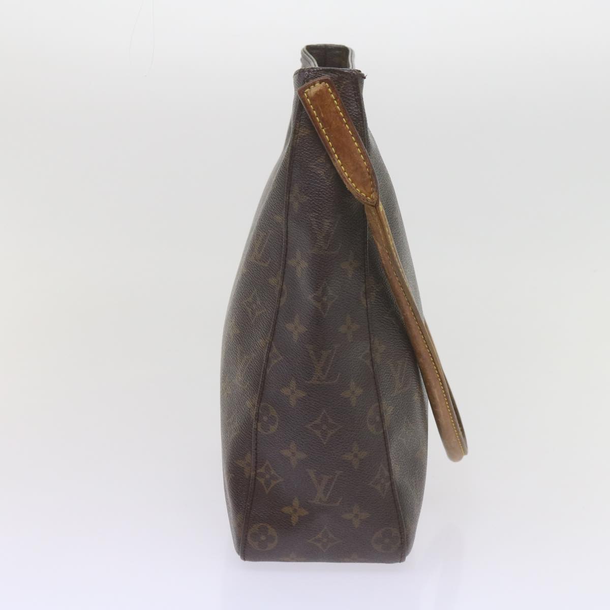 LOUIS VUITTON Monogram Looping GM Shoulder Bag M51145 LV Auth yk9562