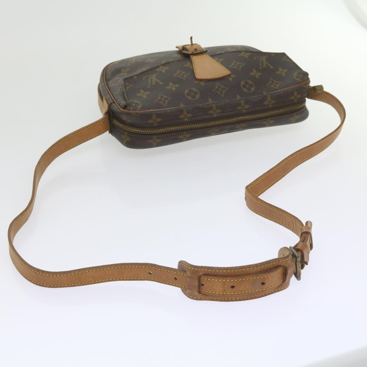 LOUIS VUITTON Monogram Jeune Fille GM Shoulder Bag M51225 LV Auth yk9571