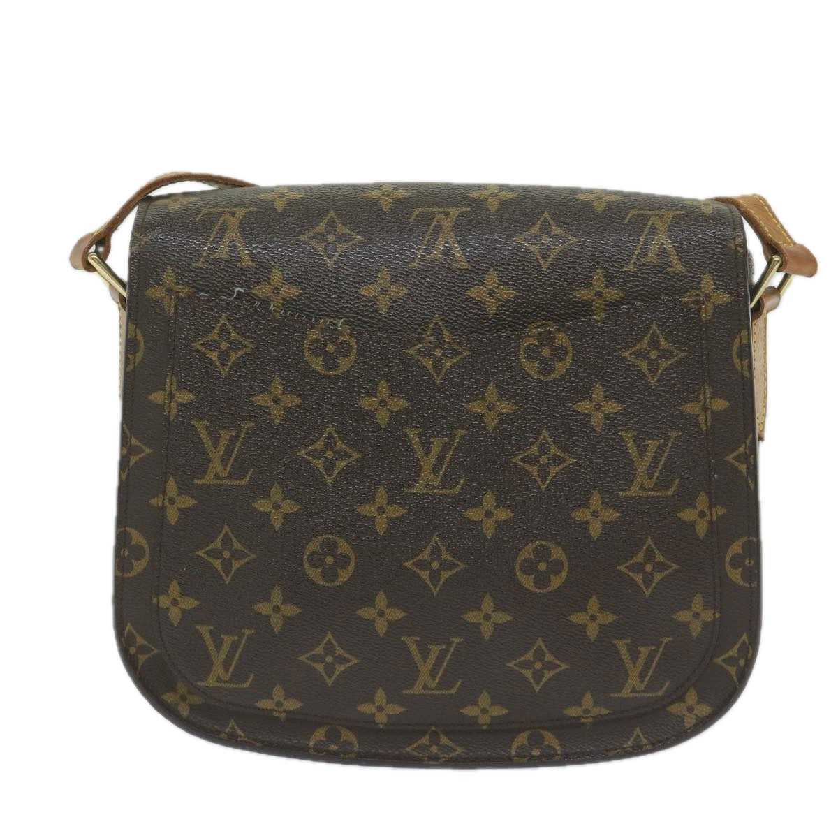 LOUIS VUITTON Monogram Saint Cloud GM Shoulder Bag M51242 LV Auth yk9646