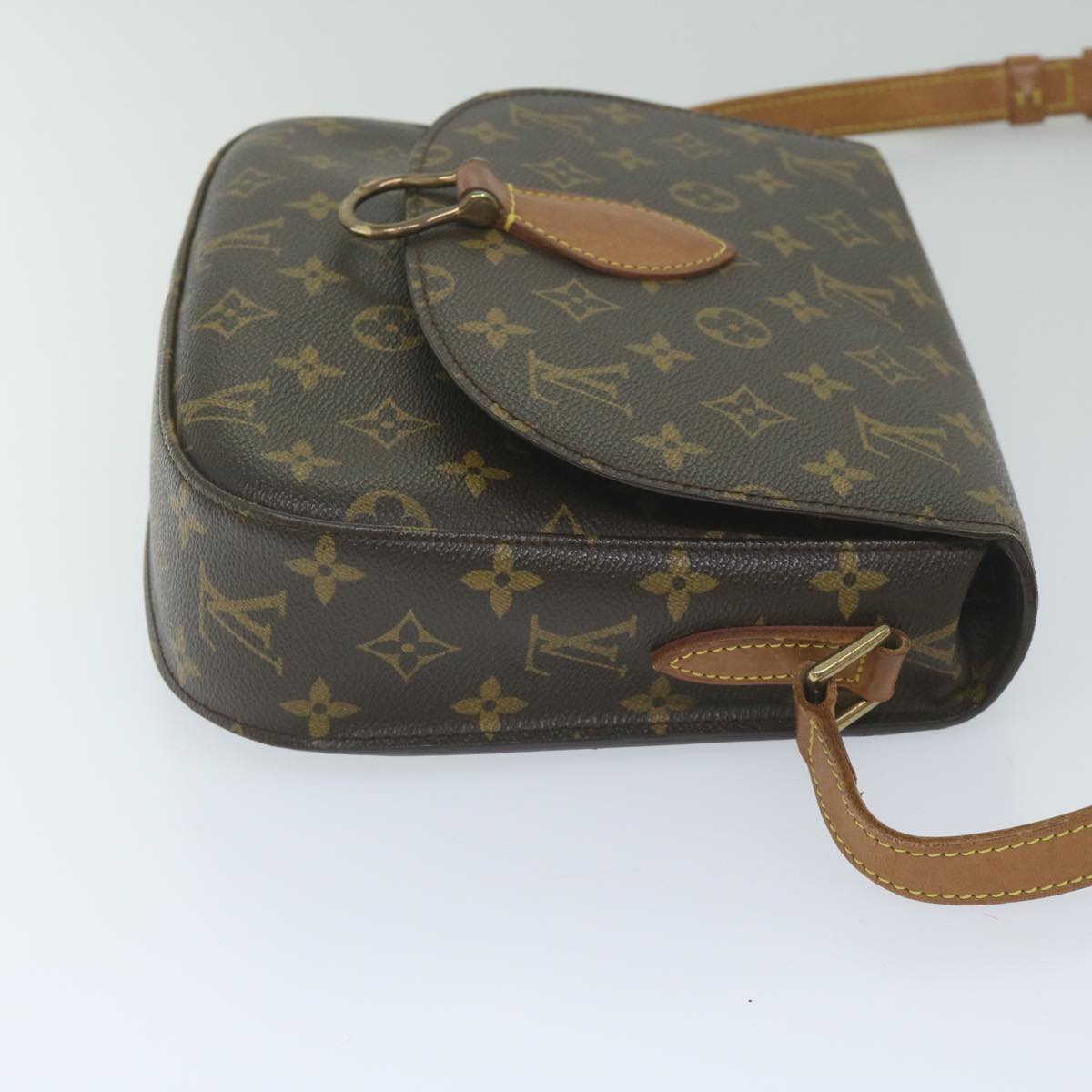 LOUIS VUITTON Monogram Saint Cloud GM Shoulder Bag M51242 LV Auth yk9646