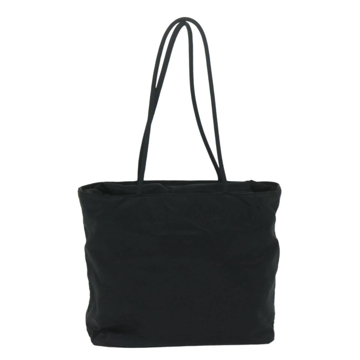 PRADA Tote Bag Nylon Black Auth yk9680 - 0