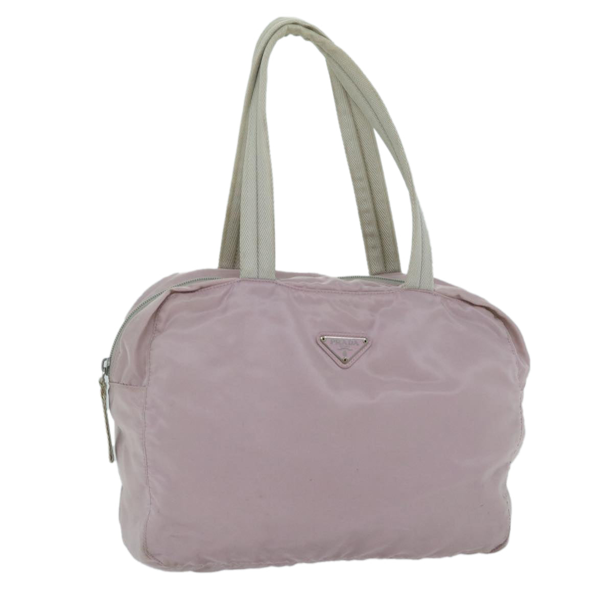 PRADA Shoulder Bag Nylon Pink Auth yk9720