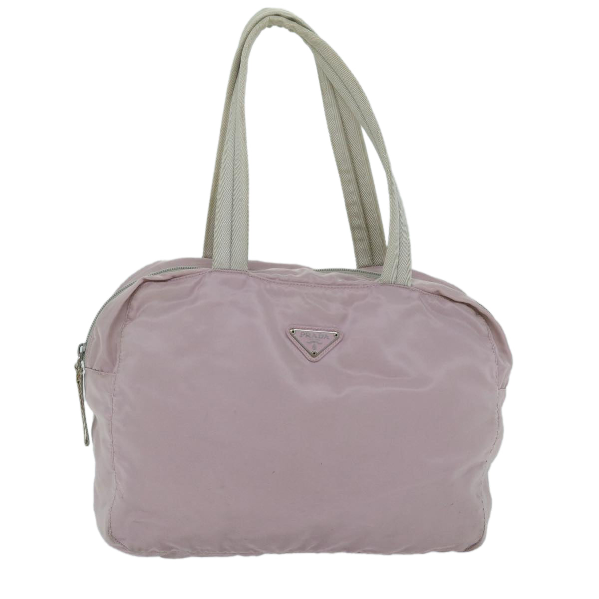 PRADA Shoulder Bag Nylon Pink Auth yk9720