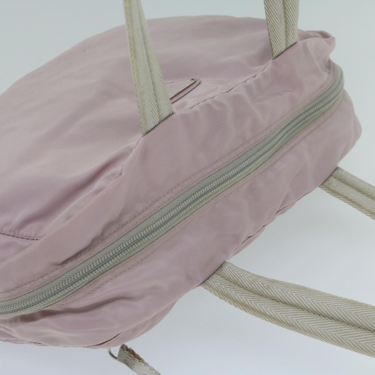 PRADA Shoulder Bag Nylon Pink Auth yk9720