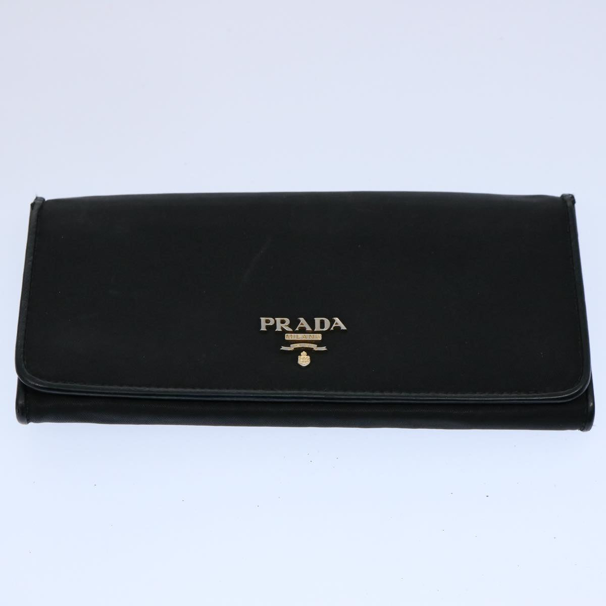 Miu Miu PRADA Long Wallet Nylon Leather 4Set Brown Black pink Auth yk9791