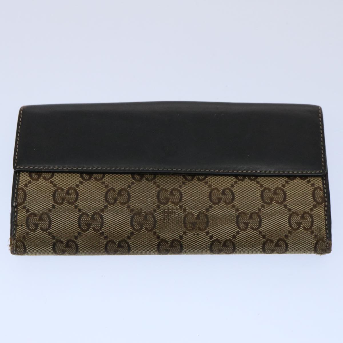 Salvatore Ferragamo Fendi Celine Gucci Wallet Leather 7Set Black Auth yk9792