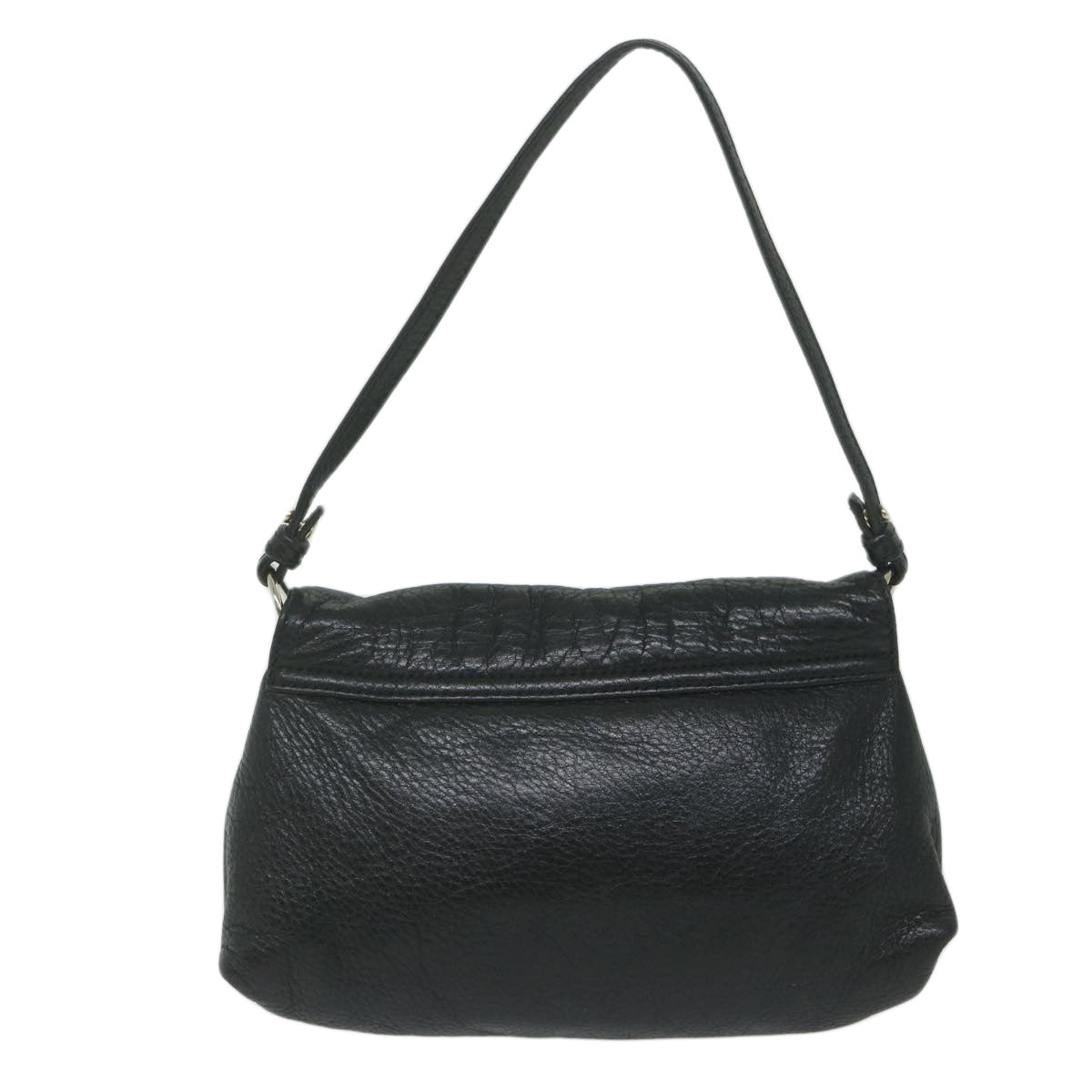 Chloe Lily Hand Bag Leather Black Auth yk9868 - 0