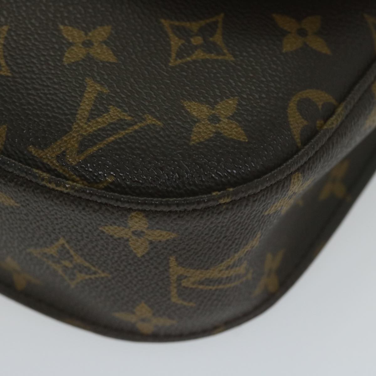 LOUIS VUITTON Monogram Saint Cloud GM Shoulder Bag M51242 LV Auth yk9872