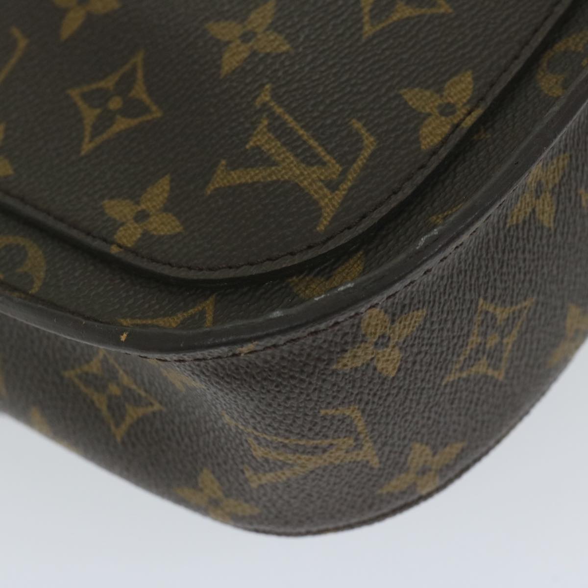 LOUIS VUITTON Monogram Saint Cloud GM Shoulder Bag M51242 LV Auth yk9872