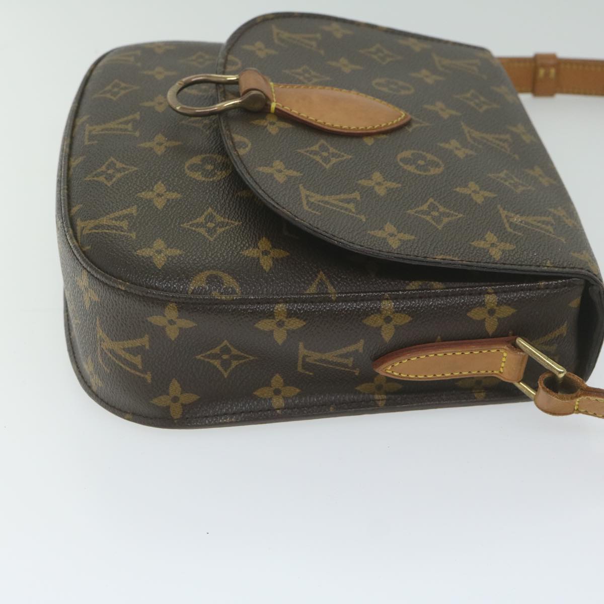 LOUIS VUITTON Monogram Saint Cloud GM Shoulder Bag M51242 LV Auth yk9872