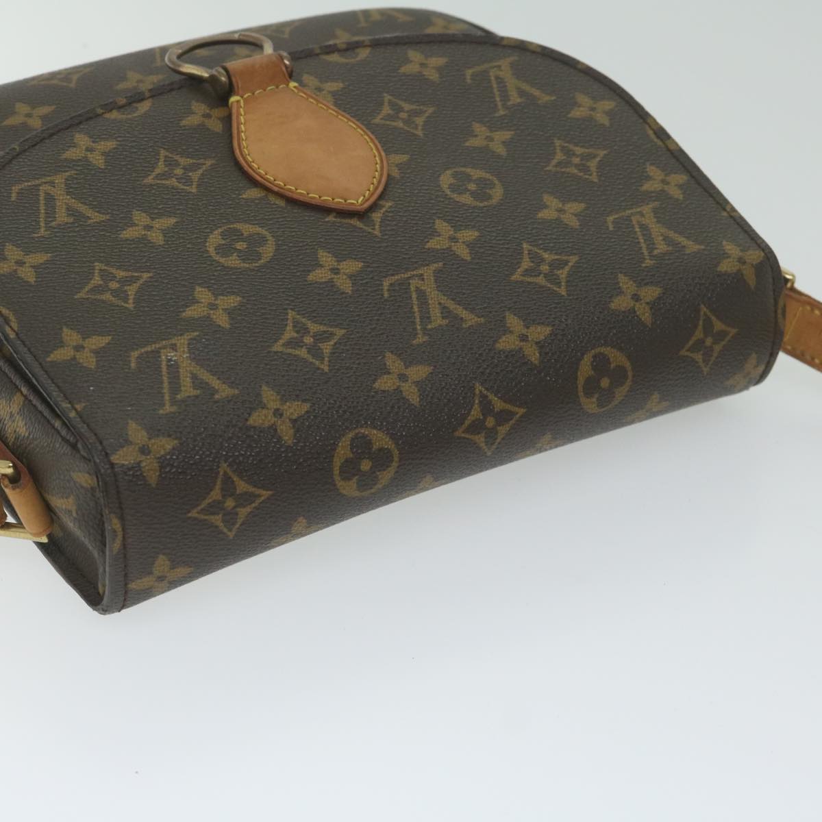 LOUIS VUITTON Monogram Saint Cloud GM Shoulder Bag M51242 LV Auth yk9872