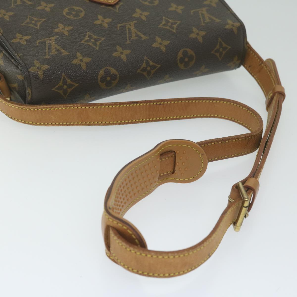 LOUIS VUITTON Monogram Saint Cloud GM Shoulder Bag M51242 LV Auth yk9872