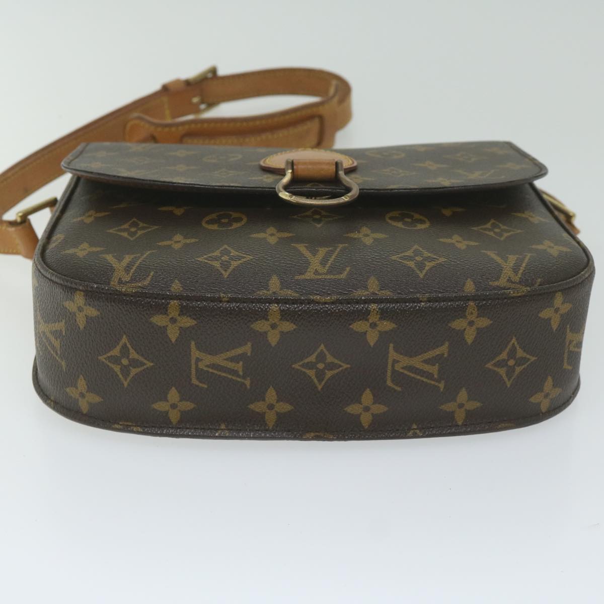 LOUIS VUITTON Monogram Saint Cloud GM Shoulder Bag M51242 LV Auth yk9872