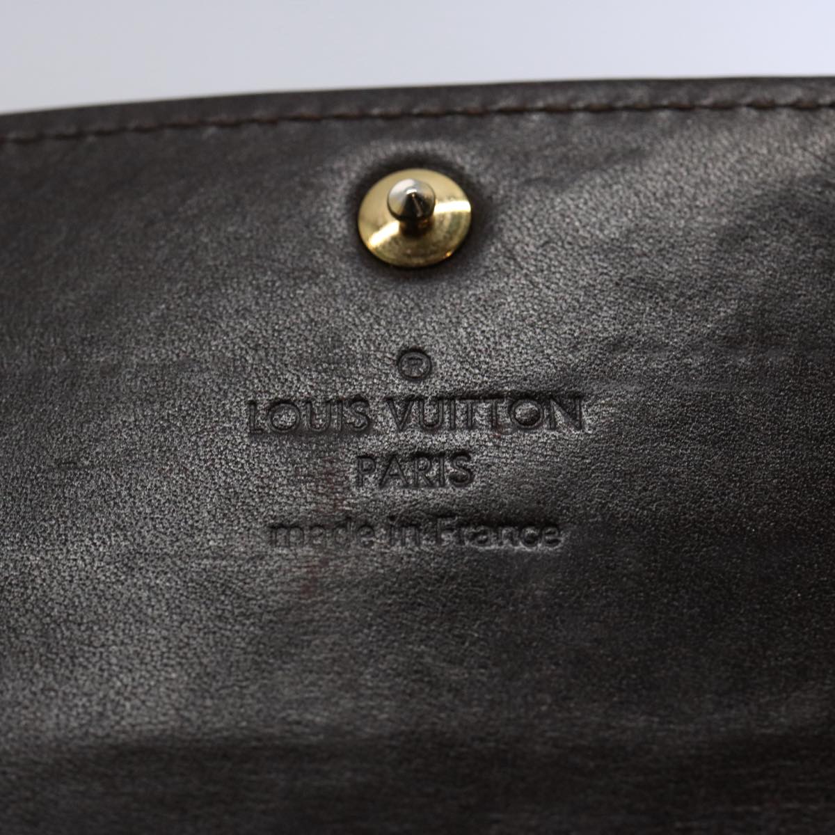 LOUIS VUITTON Vernis Portefeuille Sarah Long Wallet Amarante M93524 Auth yk9930