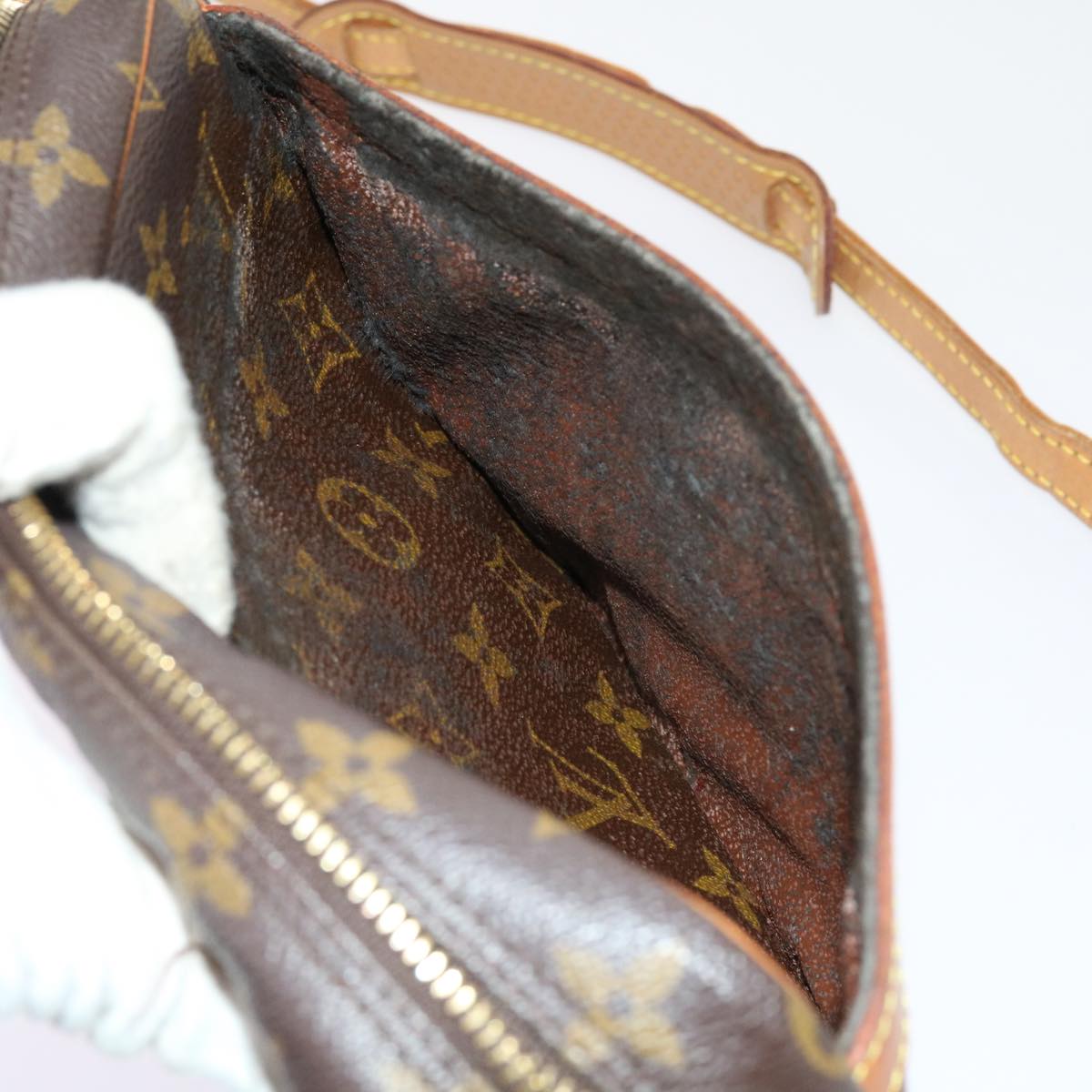 LOUIS VUITTON Monogram Jeune Fille PM Shoulder Bag M51227 LV Auth yk9935