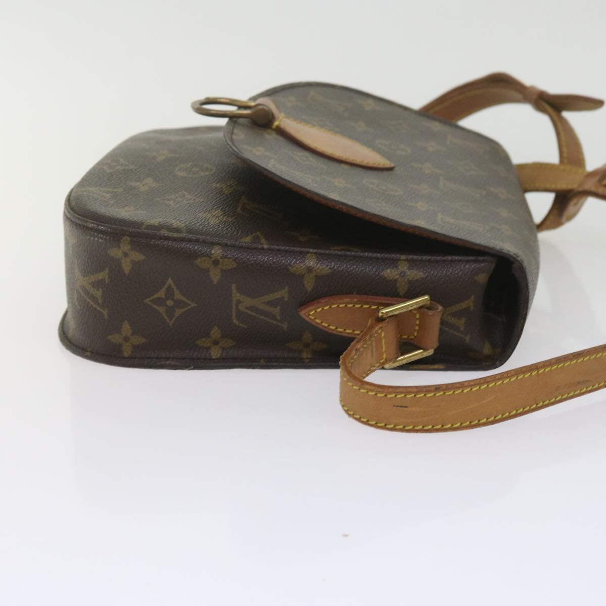 LOUIS VUITTON Monogram Saint Cloud GM Shoulder Bag M51242 LV Auth yk9940